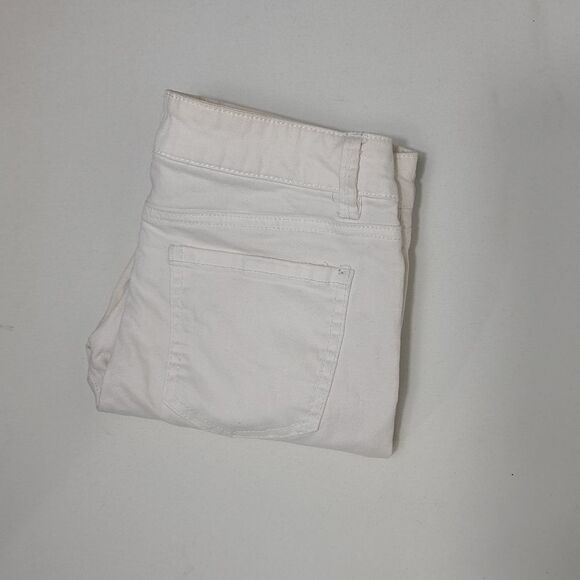 Love fire white destressed fray hem jeans size 7 - Picture 5 of 7